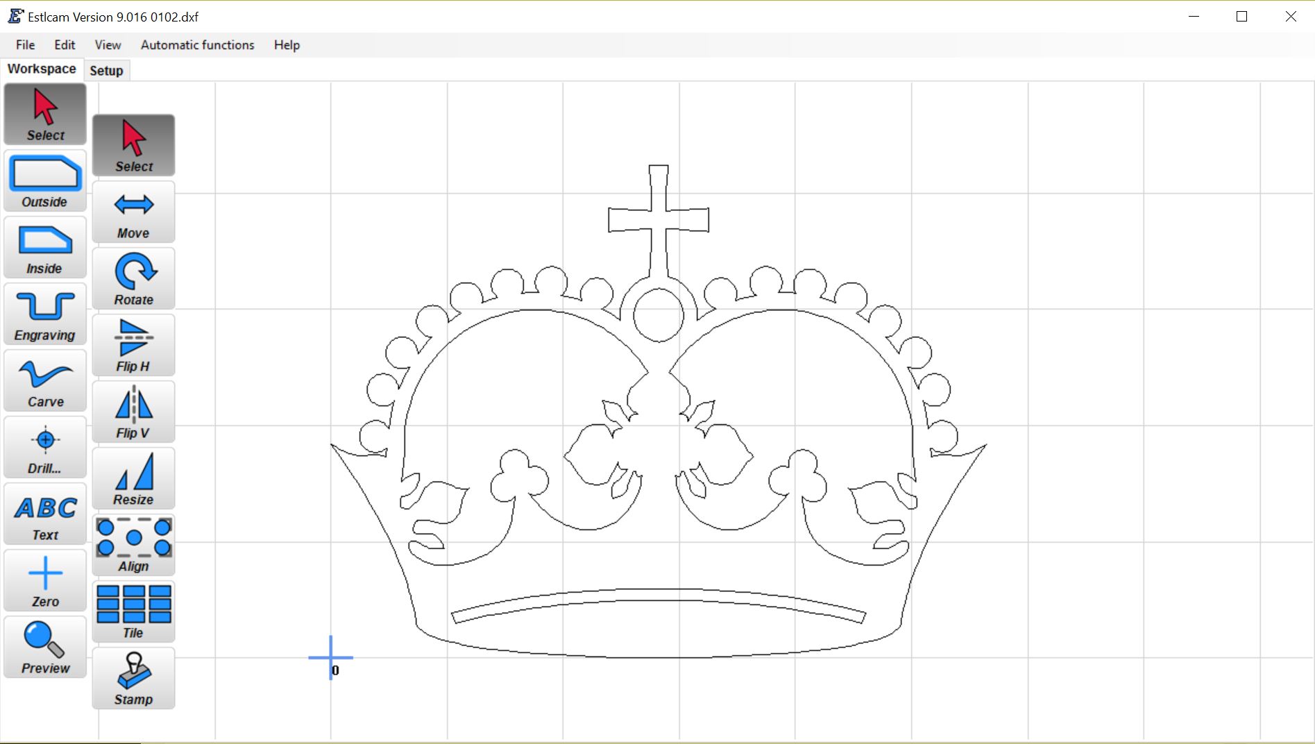 Конвертер рисунок в dxf